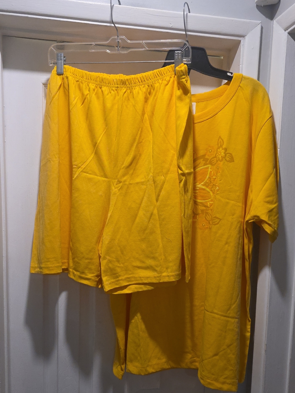 Studio Bright Yellow Crew Tee 2 Piece Set